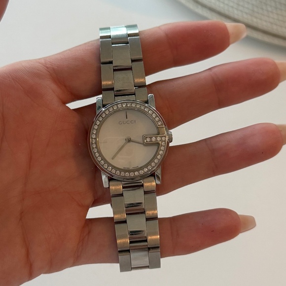 Gucci Jewelry - Gucci Diamond G watch - Authentic